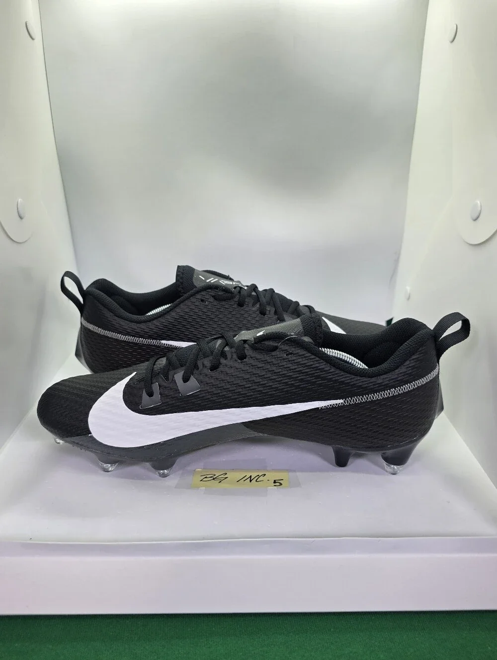 Nike Vapor Edge Speed 360 2 Detachable Football Cleats Black FJ7094-001 Size 16
